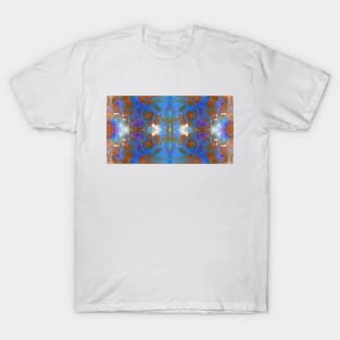 Pattern of Abstract Outside View of Earth T-Shirt